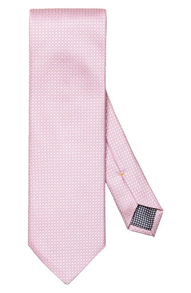 Eton Semisolid Silk Tie in Medium at Nordstrom