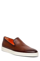 Santoni Pancia Slip-On Sneaker Brown at Nordstrom,