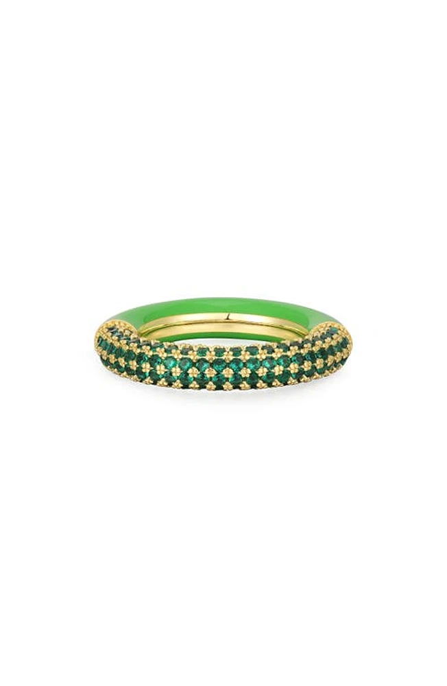 Luv AJ Pavé Amalfi Ring in Gold at Nordstrom, Size 7