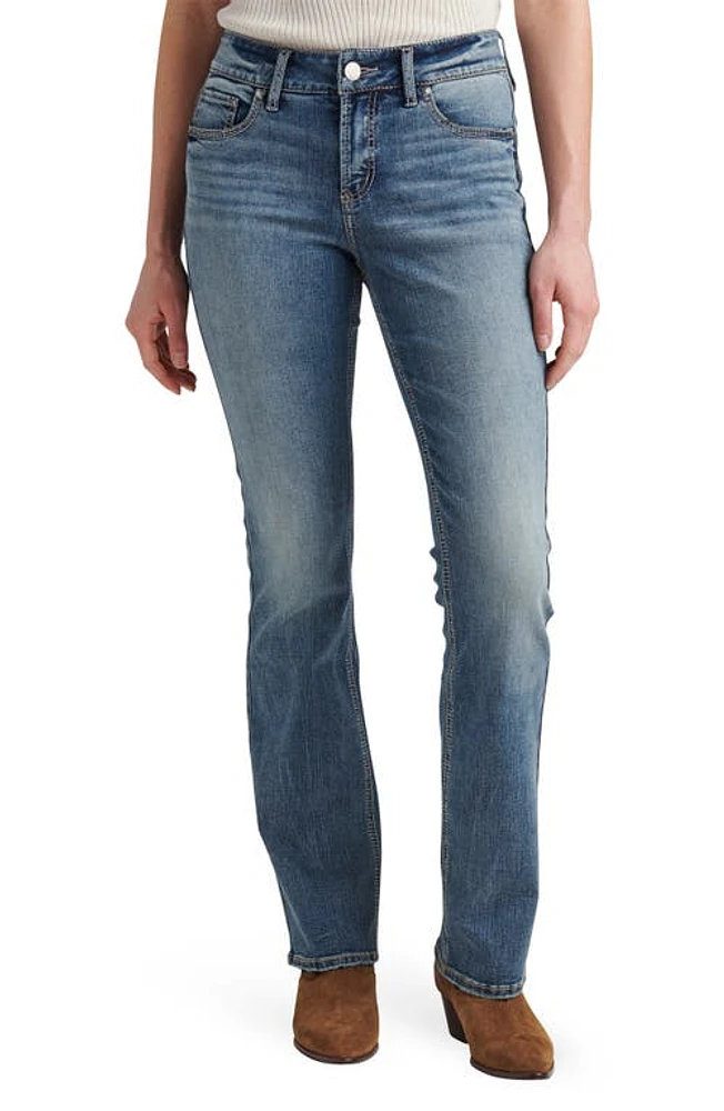 Silver Jeans Co. Elyse Slim Bootcut Indigo at Nordstrom, X