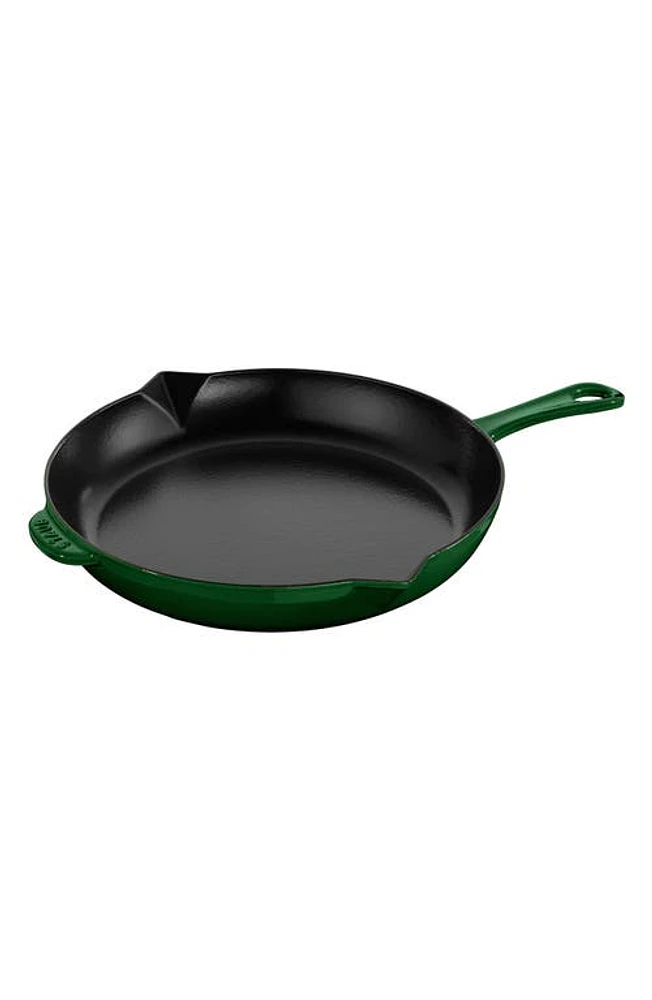 Staub 12-Inch Enameled Cast Iron Fry Pan in Basil at Nordstrom