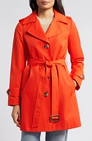 Sam Edelman Buckle Belt Trench Coat at Nordstrom,