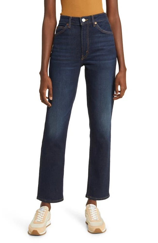 Re/Done '70s High Waist Straight Leg Jeans at Nordstrom,