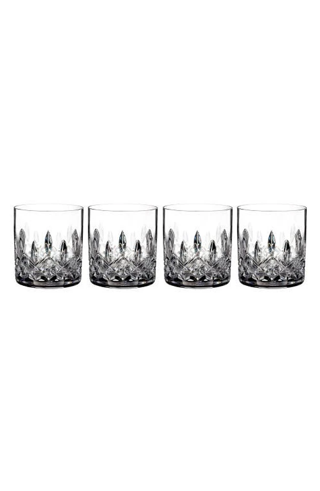 Waterford Lismore Connoisseur Set of Lead Crystal Straight Sided Tumblers in Clear at Nordstrom