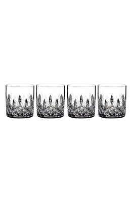 Waterford Lismore Connoisseur Set of Lead Crystal Straight Sided Tumblers in Clear at Nordstrom