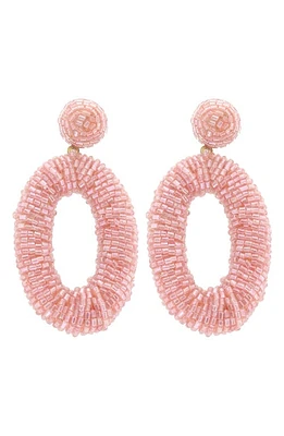 Panacea Beaded Oval Drop Earrings in at Nordstrom