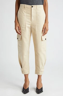 Proenza Schouler Kay Crop Cargo Pants Canvas at Nordstrom,