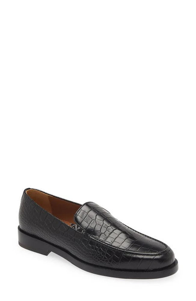 ARMANDO CABRAL Danto Croc Embossed Venetian Loafer at Nordstrom,