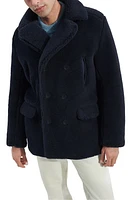 UGG(r) Ashbury UGGfluff Faux Fur Peacoat at Nordstrom,