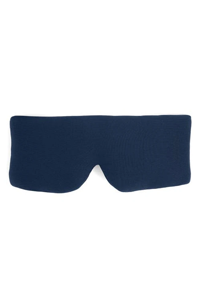 Bearaby Dreamer Weighted Eye Mask in Midnight Blue at Nordstrom, Size One Size Oz