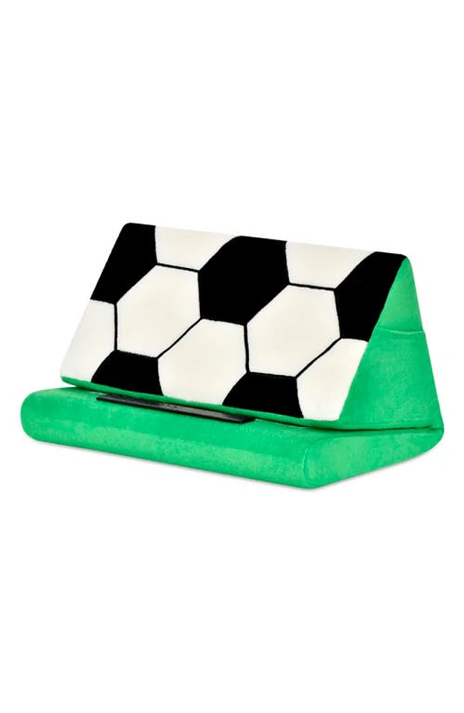 Iscream Soccer Tablet Pillow in Green at Nordstrom