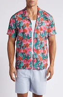 Boardies Cactus Eyeballs Camp Shirt in Pink at Nordstrom, Size Large