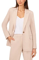 halogen(r) Single Button Relaxed Blazer Oxford Tan at Nordstrom,