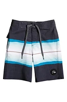 Quiksilver Kids' Surfsilk Resin Tint Board Shorts in Black at Nordstrom, Size 3T