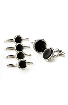 David Donahue Onyx Cuff Link & Stud Set at Nordstrom