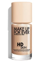 Make Up For Ever HD Skin Waterproof Natural Matte Foundation in 1R12 at Nordstrom, Size 1.01 Oz