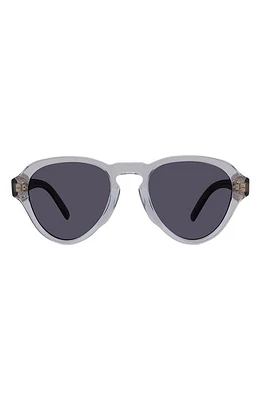 Givenchy GV Day 51mm Pilot Sunglasses in Grey/Other /Smoke at Nordstrom