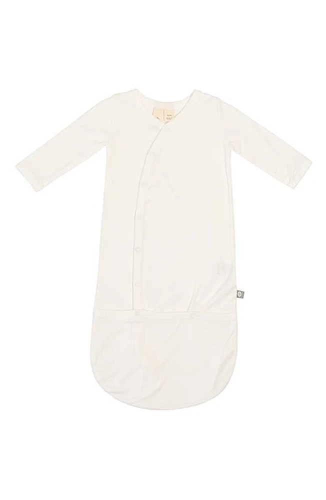 Kyte BABY Bundler Snap Gown in Cloud at Nordstrom