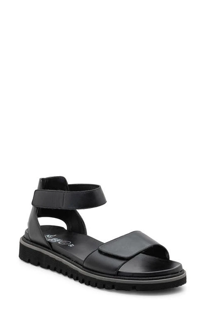 ara Kasandra Sandal Black Nappa Leather at Nordstrom,