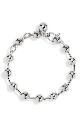 Jenny Bird Celeste Beaded Bracelet in High Polish Silver at Nordstrom