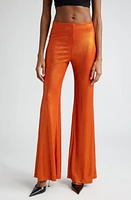 MACCAPANI Easy Laminated Pants Orange at Nordstrom,