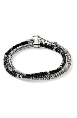 John Hardy Heishi Chain Wrap Bracelet in at Nordstrom