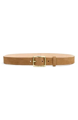 rag & bone Boyfriend Leather Belt Camel230 at Nordstrom,