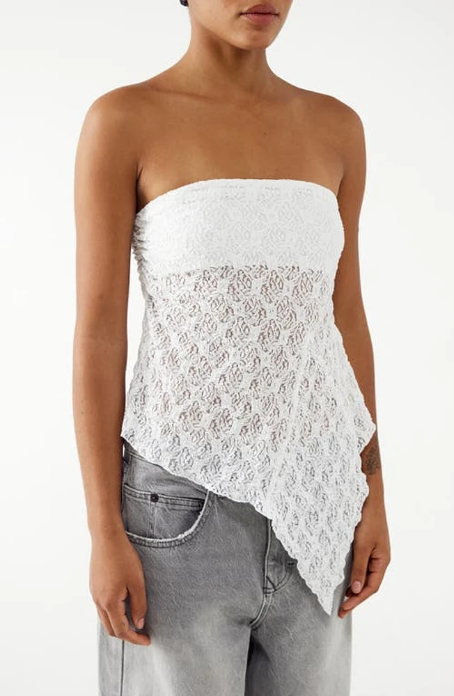 BDG Urban Outfitters Lace Y2K Bandeau Top at Nordstrom,