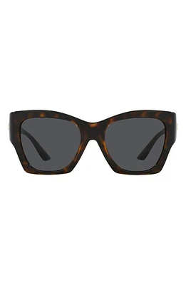 Versace 55mm Square Sunglasses in Havana at Nordstrom