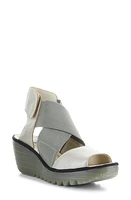 Fly London Yuba Platform Wedge Sandal at Nordstrom,