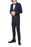 OppoSuits Kids' Midnight Blue Two-Piece Tuxedo Suit with Bow Tie Navy at Nordstrom,