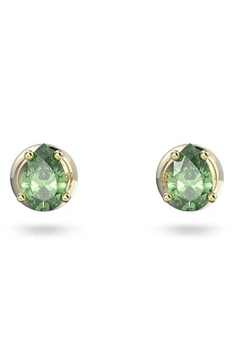 Swarovski Stilla Stud Earrings in Green at Nordstrom