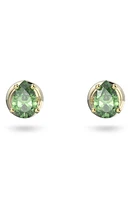 Swarovski Stilla Stud Earrings in Green at Nordstrom