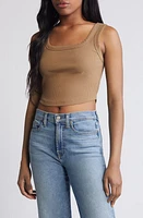 Madewell The Tailored Sleekhold Crop Tank at Nordstrom,