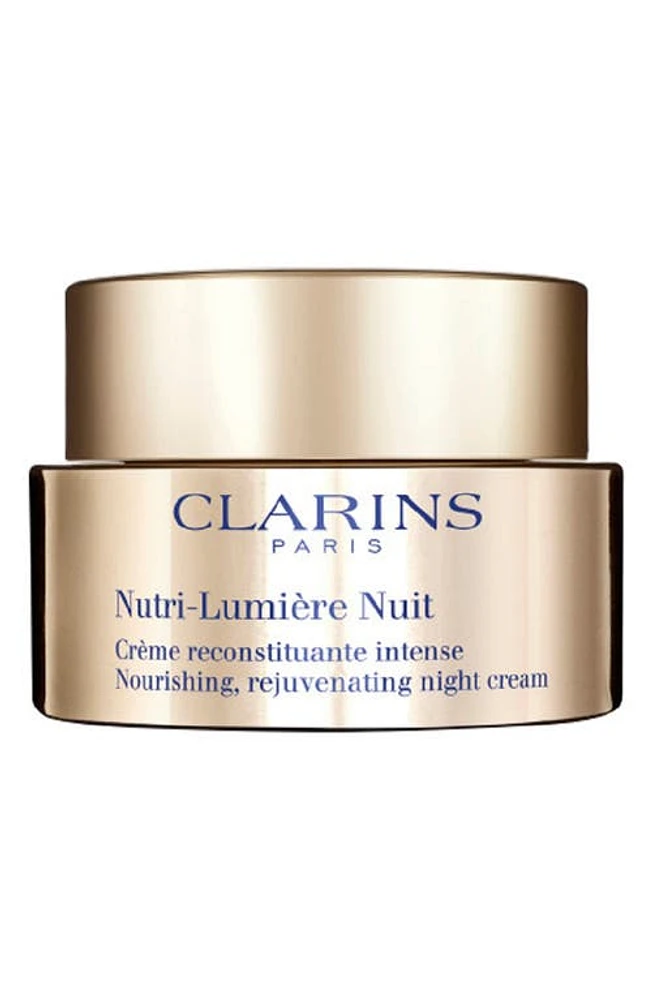 Clarins Nutri-Lumiere Anti-Aging & Nourishing Night Moisturizer at Nordstrom