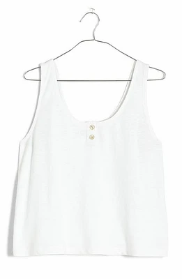 Madewell Pointelle Henley Tank at Nordstrom,