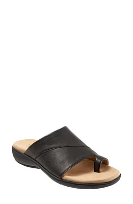 Trotters Regina Slide Sandal Black at Nordstrom,