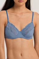 Hanro Marilyn Underwire Bra Dusty Blue at Nordstrom,