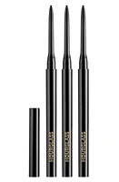 HOURGLASS 1.5mm Mechanical Gel Eyeliner Trio in Obsidian at Nordstrom