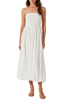 ASTR the Label Strapless Bubble Hem Dress at Nordstrom,