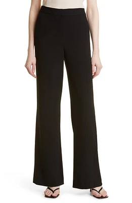 KOBI HALPERIN Adrian Silk Blend Pants Black at Nordstrom,