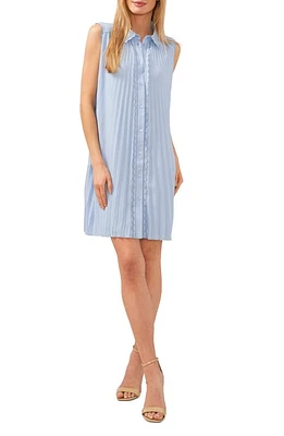 CeCe Scalloped Pleated Shirtdress at Nordstrom,