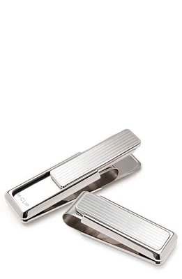 M-Clip Monterey Alligator Money Clip in Metallic Silver at Nordstrom