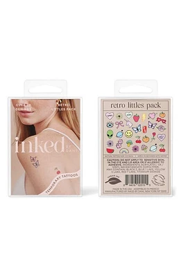 INKED by Dani Retro Little Temporary Tattoos in Multi at Nordstrom