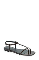 aeyde Artis Ankle Strap Sandal Moka at Nordstrom,