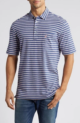 johnnie-O Matthis Stripe Pocket Polo at Nordstrom,