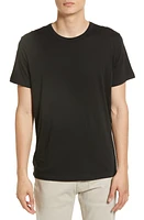 7 For All Mankind Men's Feather Weight Crewneck T-Shirt Black at Nordstrom,