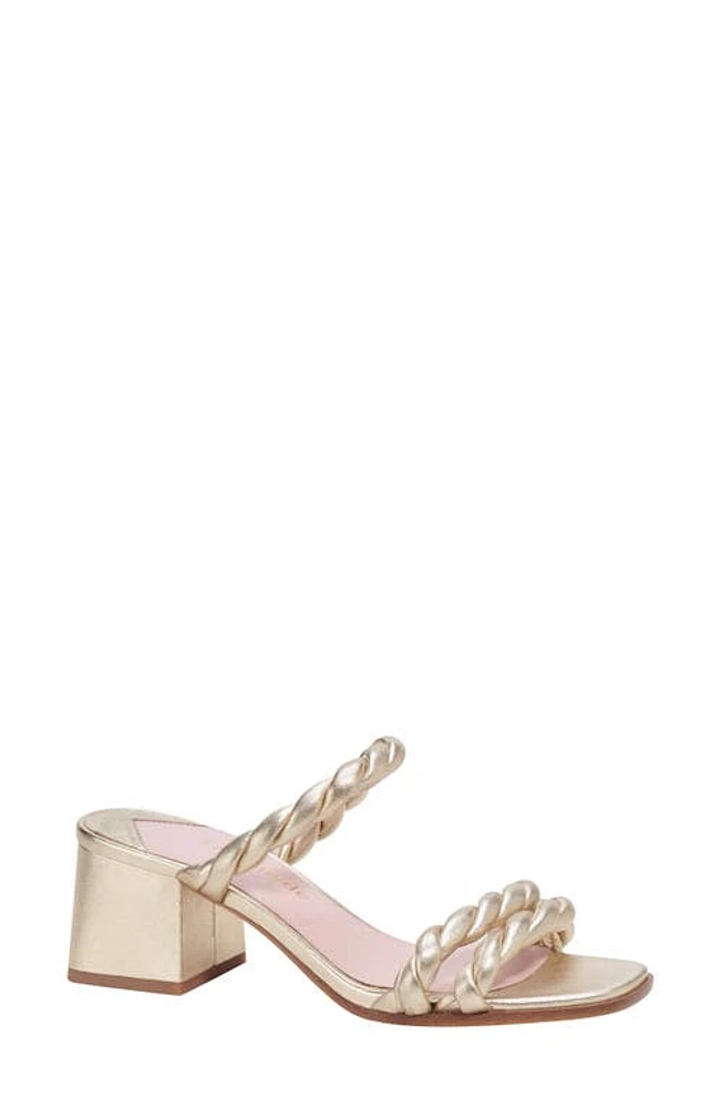 Kate Spade New York nina sandal Pale Gold at Nordstrom,