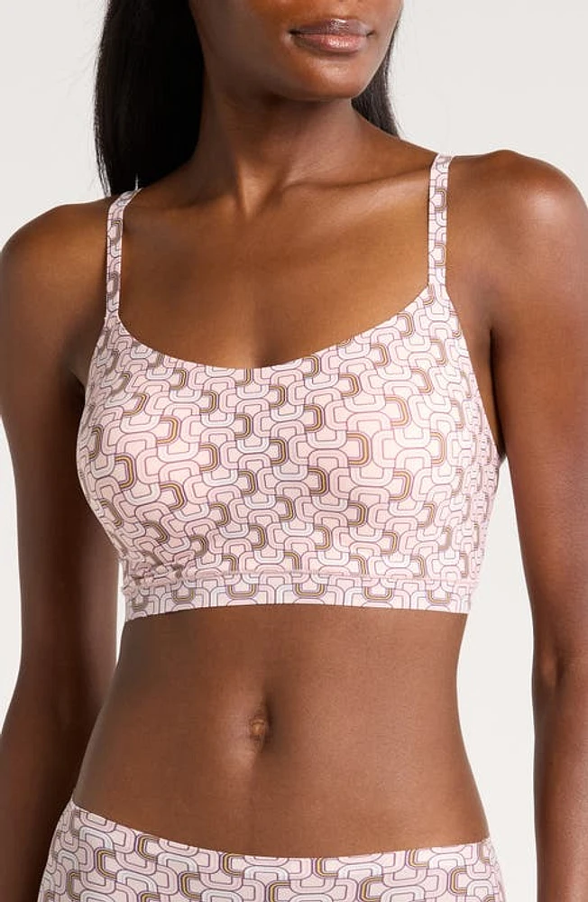 Chantelle Lingerie Scoop Neck Bralette Graphicool at Nordstrom,