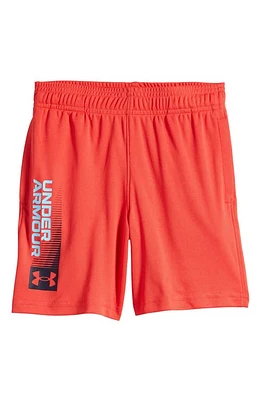 Under Armour Kids' UA Tech Wordmark Performance Athletic Shorts Power at